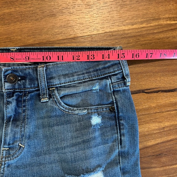 Ambercrombie &Fitch distressed size 2 skinny woman’s jeans waist 26 - Picture 7 of 13